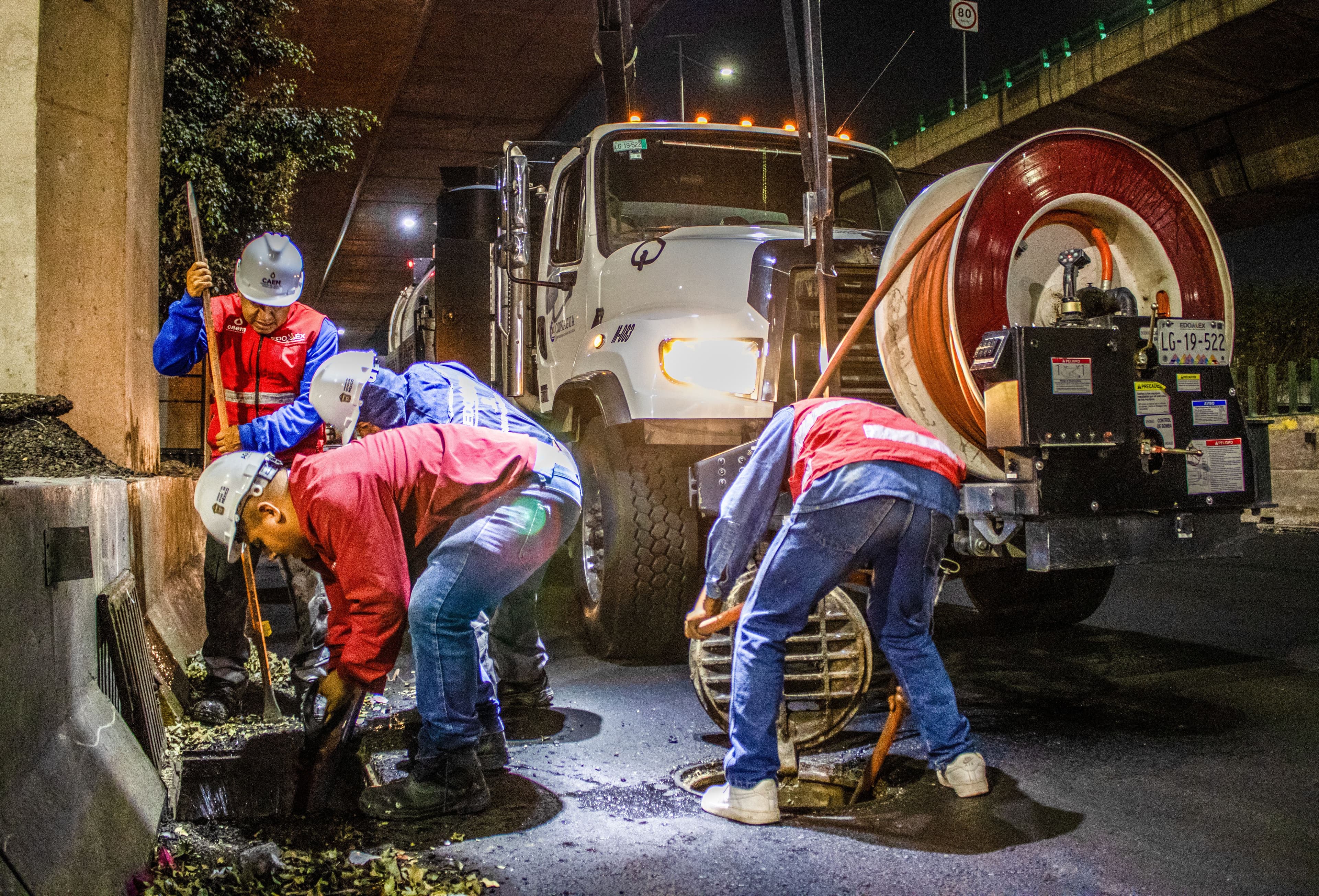 Cuadrillas operativas en terreno